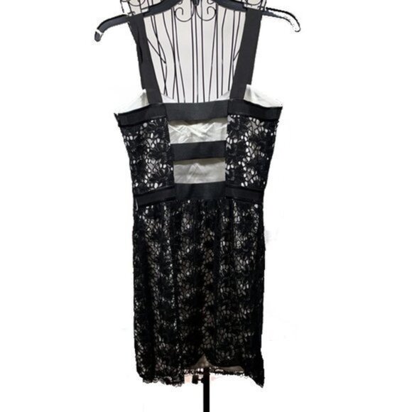 Rampage | Black Sleeveless Lace Cocktail D… - Picture 2 of 4